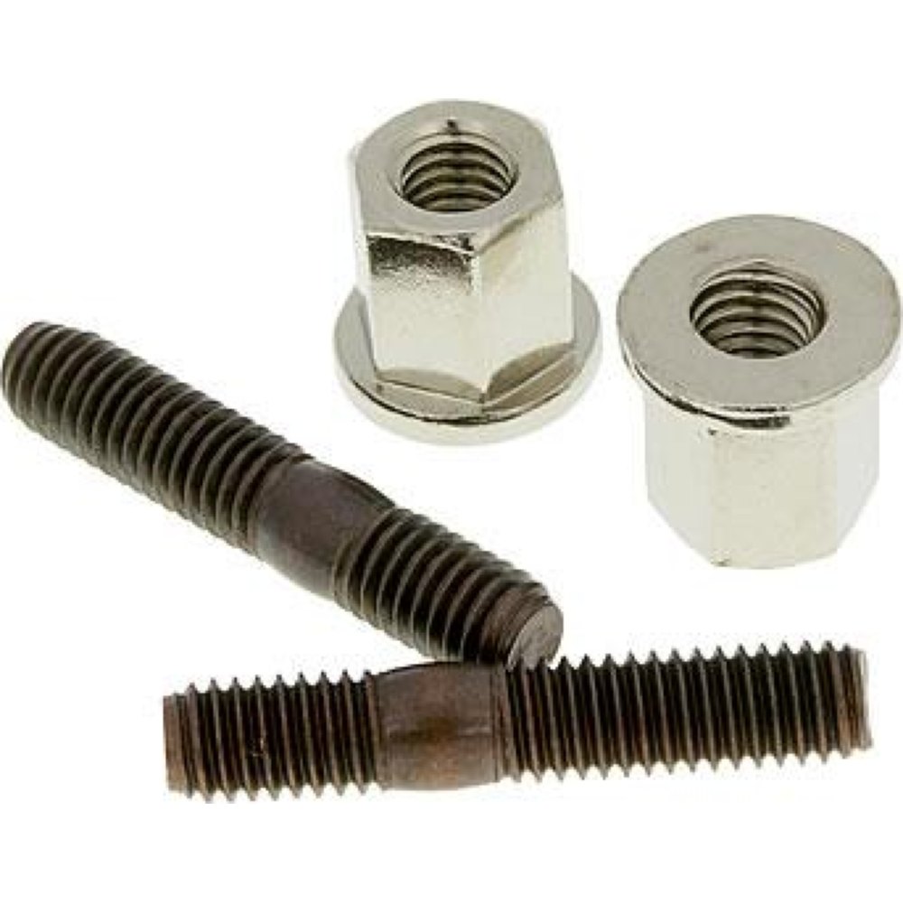 tuercas-m6x32mm sistema de escape silenciador Escape cilindro set Naraku incl