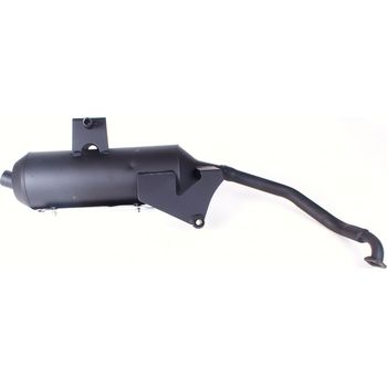 bts-ersatzteile.de :  Auspuffanlage Schalldämpfer Auspuff GY6 125 150ccm 152QMI MZ/MUZ Baotian Kreidle 