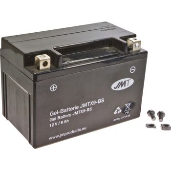 bts-ersatzteile.de :  Motorradbatterie YTX9-BS Gel JMT motorcycle battery Ninja EX GSF EXL Predator Du 