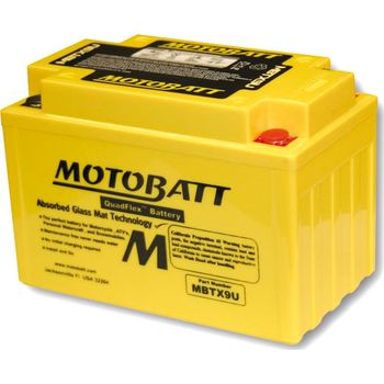 bts-ersatzteile.de :  Akku MOTOBATT Batterie MBTX9U 4-polig battery 4-ports Aprilia BMW Yamaha Triumph 