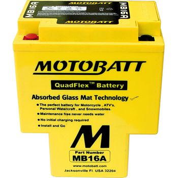 bts-ersatzteile.de :  Motorrad Akku MOTOBATT MB16A battery Honda VT Shadow Shadow Aero Shadow ACE 