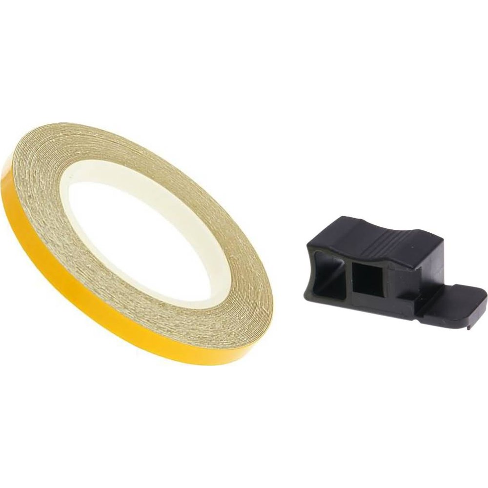 Felgenrand Aufkleber 7mm - gelb - 600cm rim tape / wheel stripe 7mm - yellow - 6 - Afbeelding 1 van 1