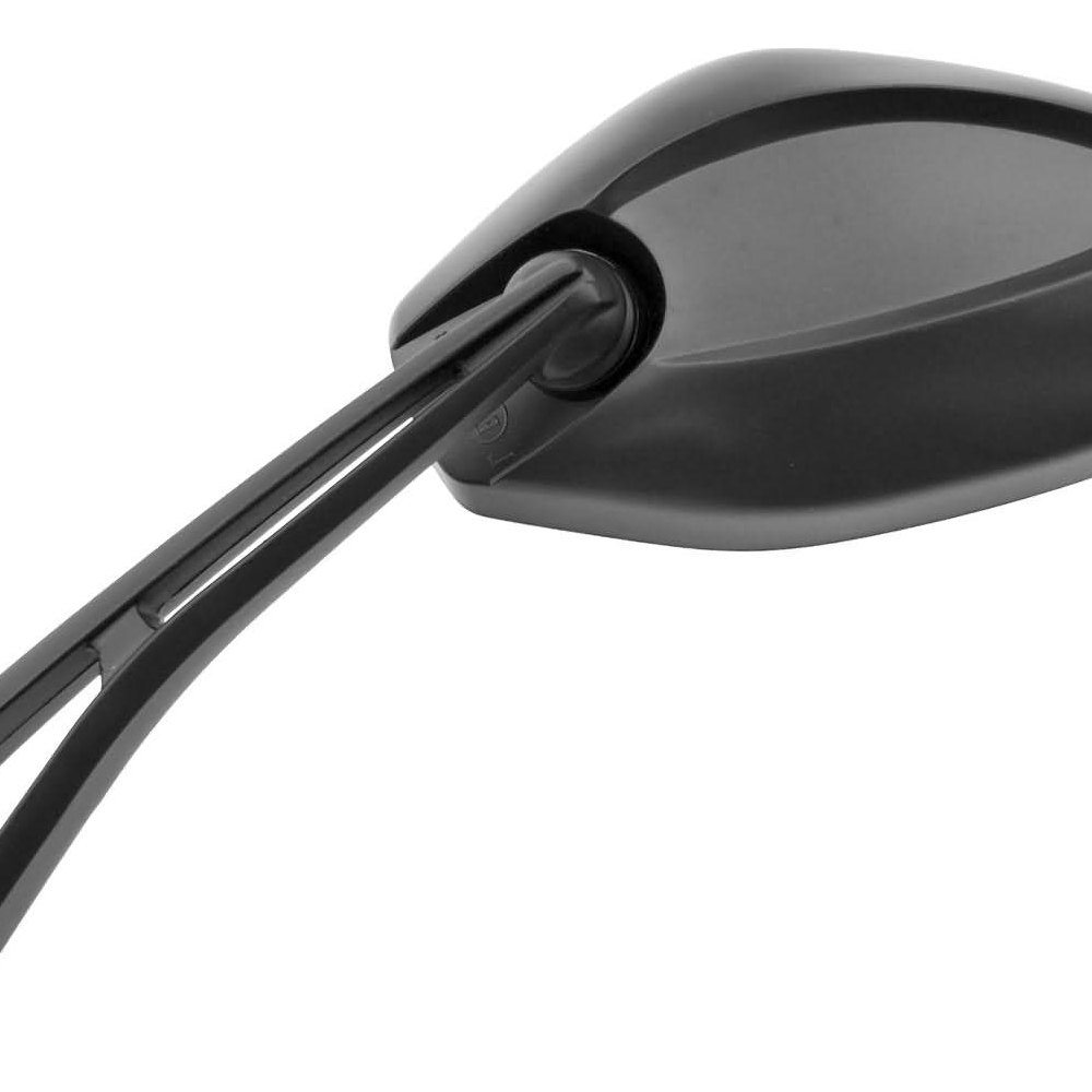 Roller SpiegelSet schwarz mit ENummer links rechts für Qingqi VClic Auto & Motorrad Teile